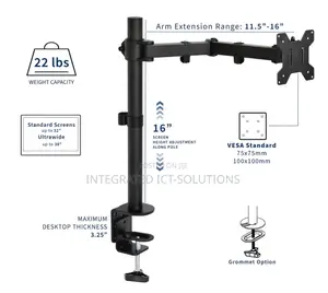Arm Single Monitor Desk Mount