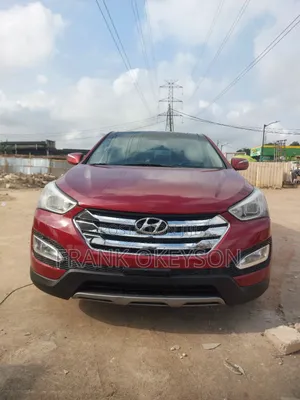 Hyundai Santa Fe Limited 4dr SUV (3.3L 6cyl 6A) 2014 Red