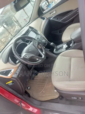 Hyundai Santa Fe Limited 4dr SUV (3.3L 6cyl 6A) 2014 Red