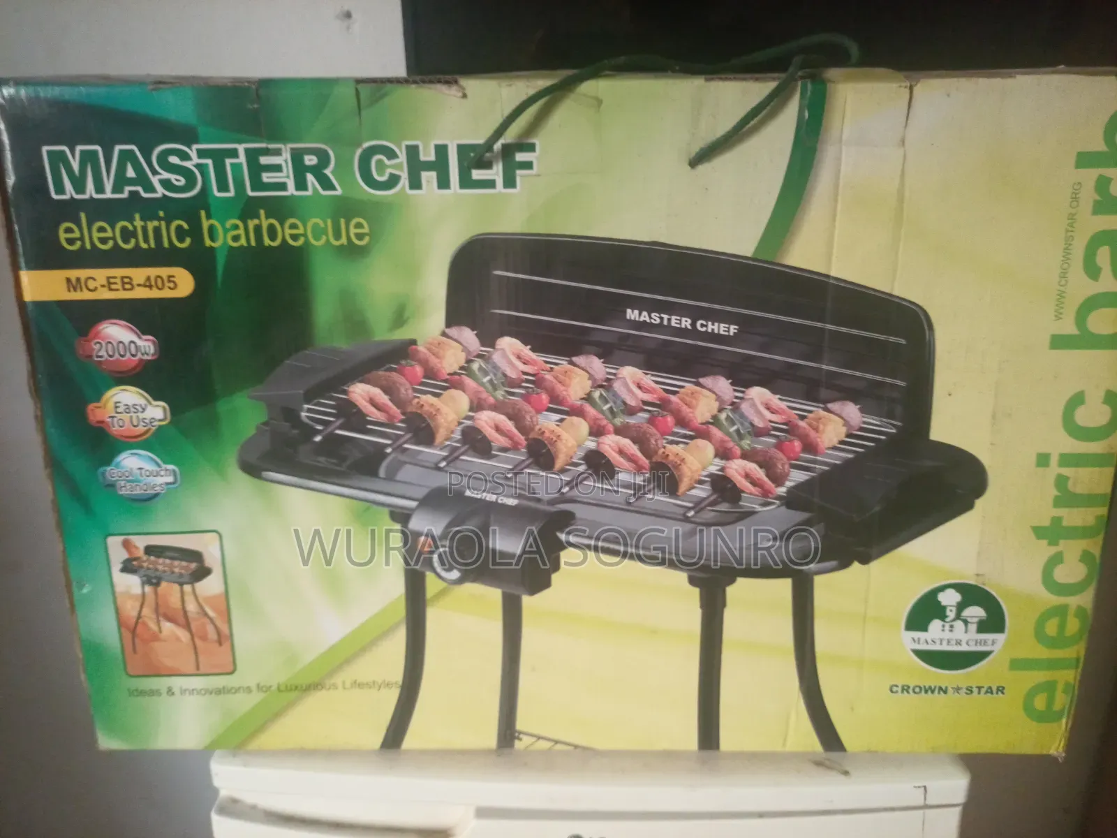 Master Chef Electric Barbecue