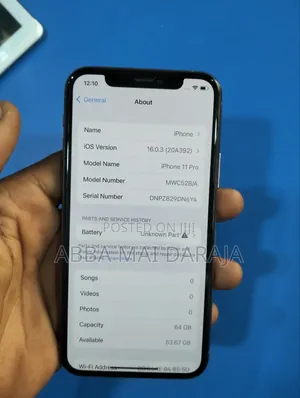 Apple iPhone 11 Pro 64 GB Gold