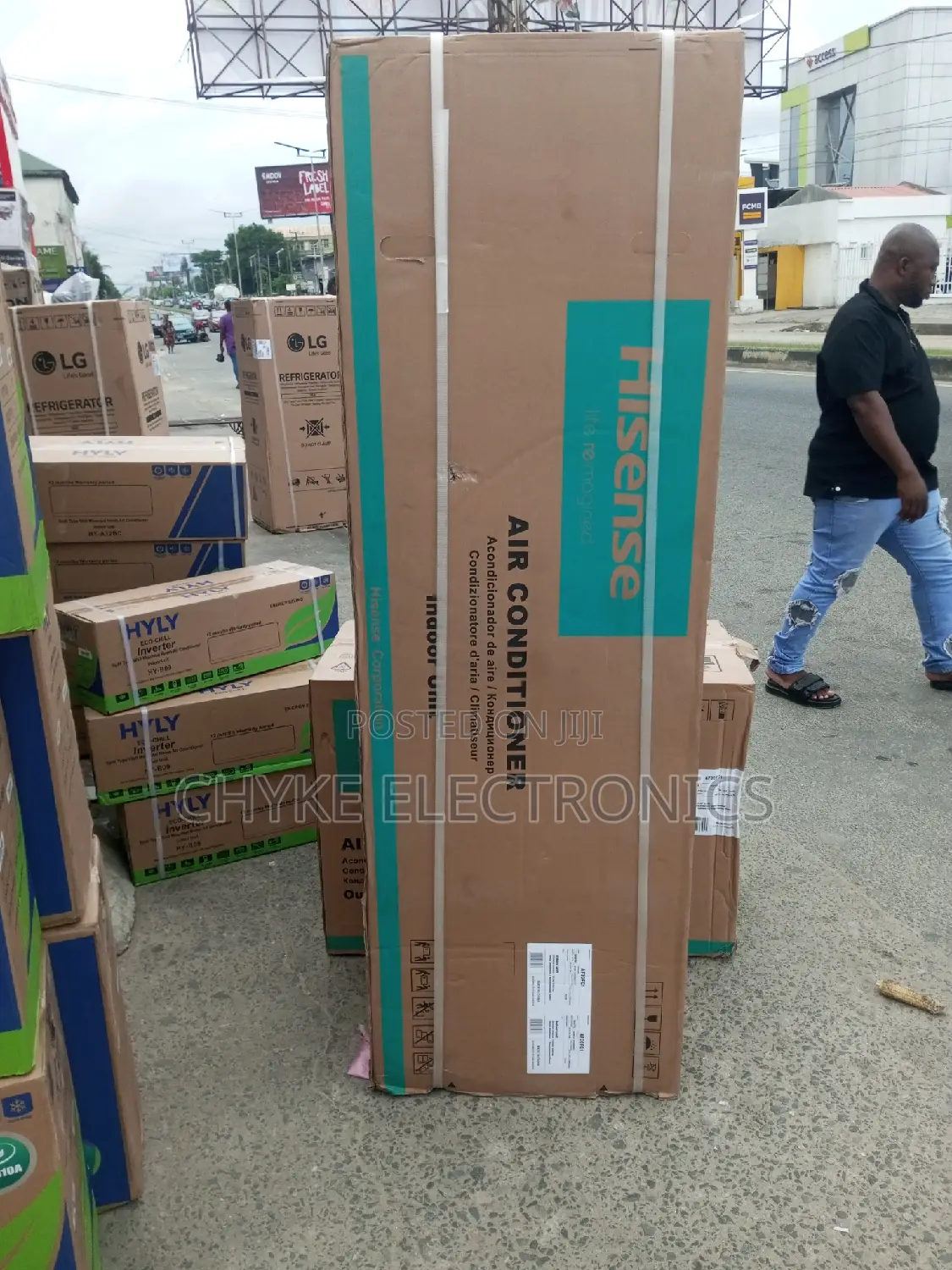 Standing Ac Hisense 2hp