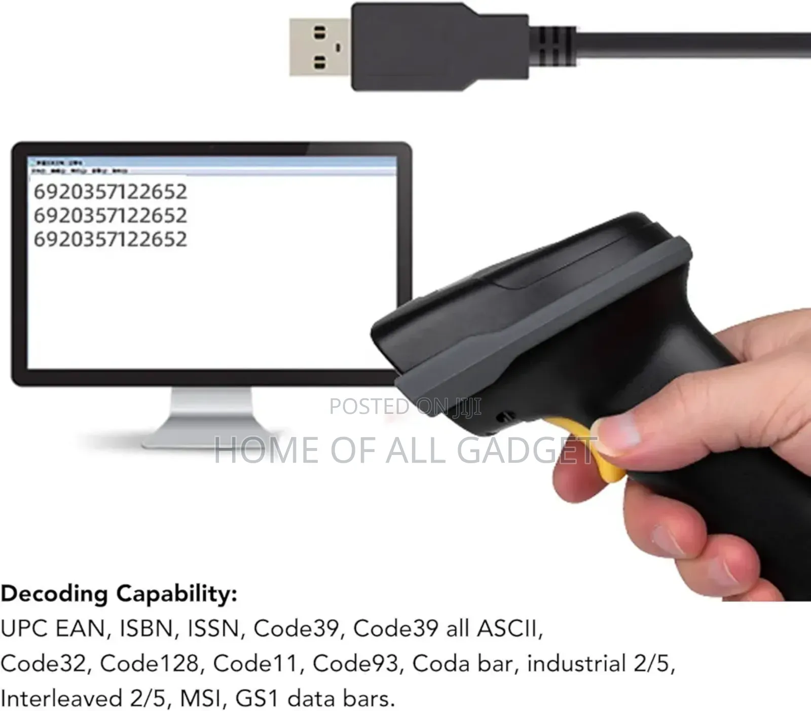 Bar Code Scanner, Barcode Scanner,2.4g Wireless