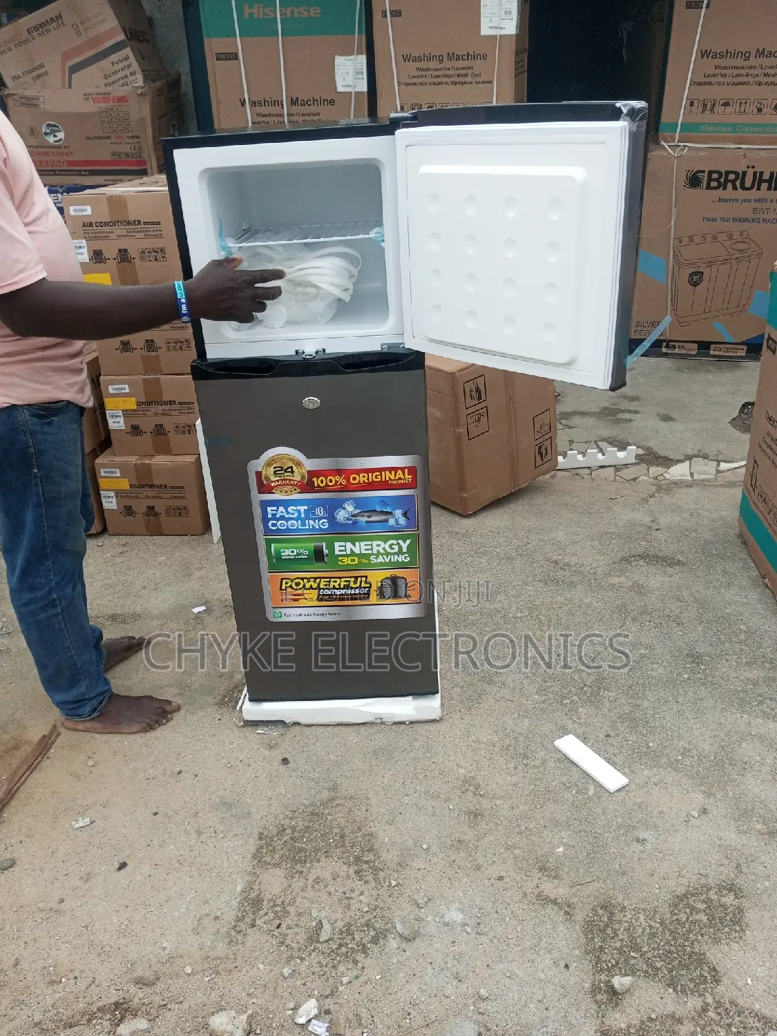 Royal Refrigerator Top Freezer.