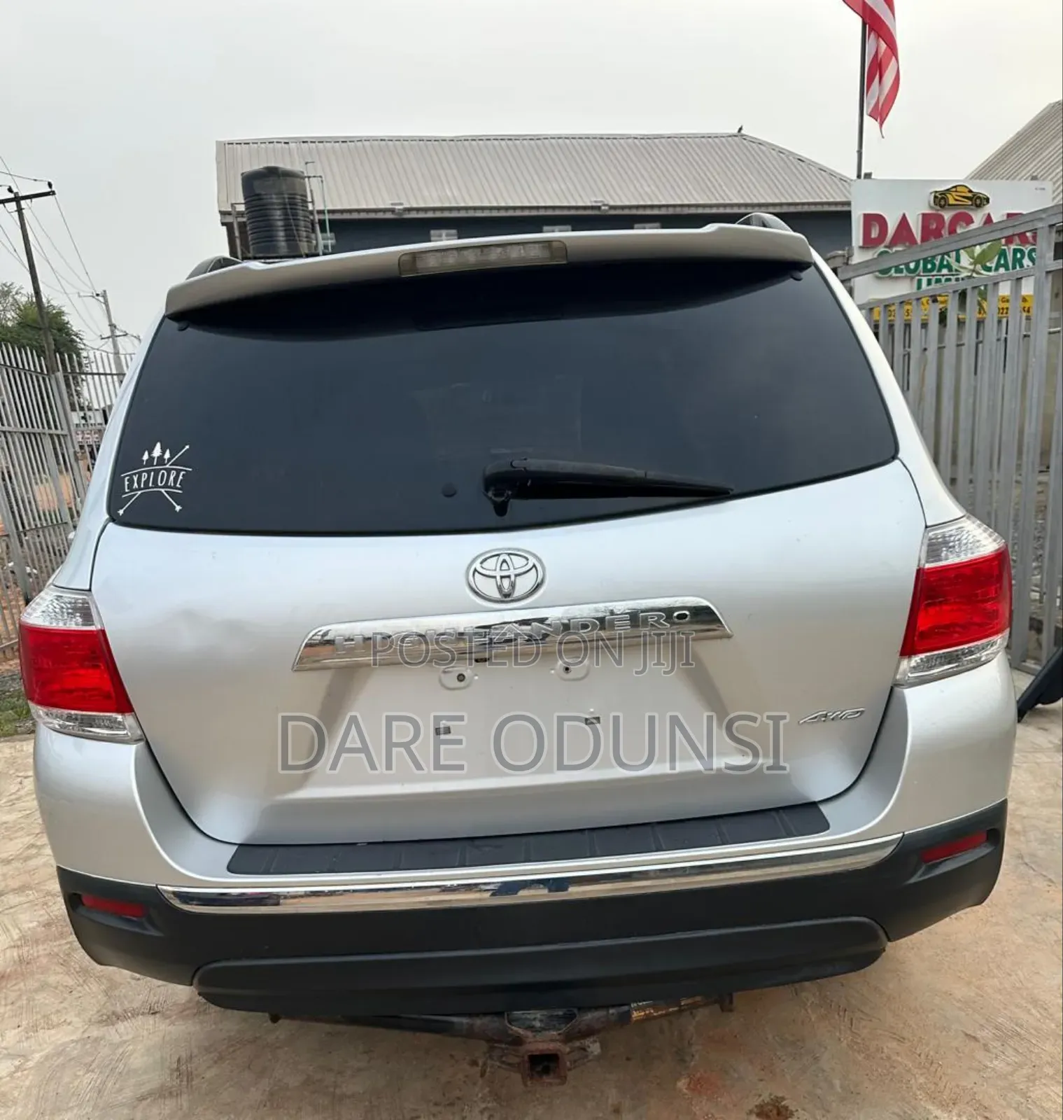Toyota Highlander SE 2012 Silver
