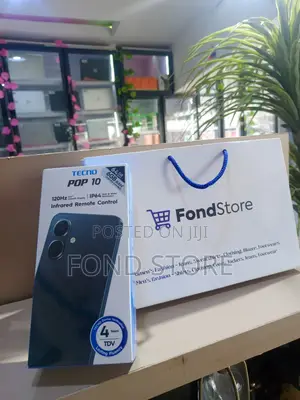 New Tecno Pop 10 64 GB Black