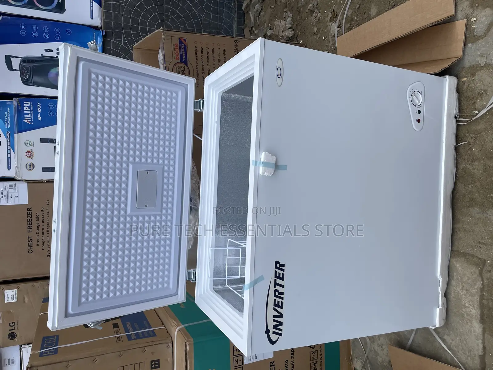 Original Teknocool Inverter 200liters Chest Freezer