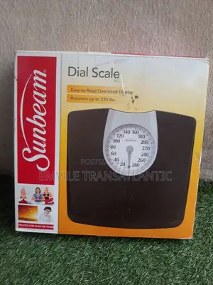 Sunbeam Analog Bathroom Weighing Scale – Directly From Usa