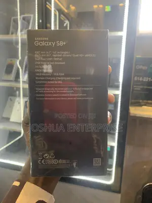 New Samsung Galaxy S8 Plus 64 GB Silver