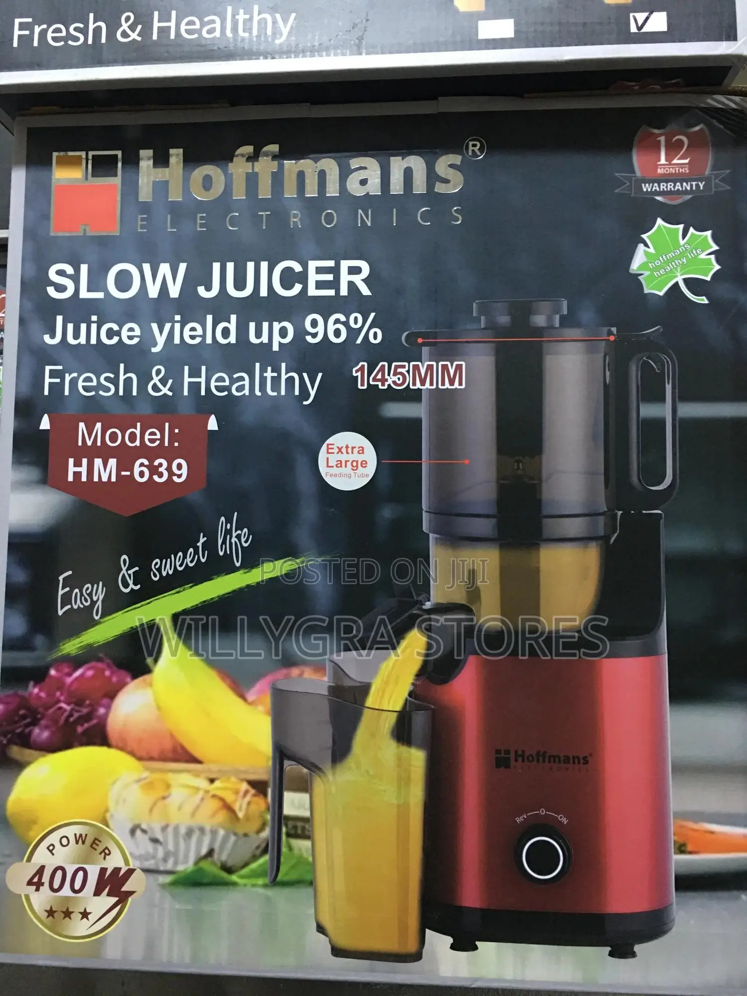Hoffman's Powerful Slow Juicer