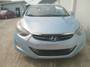 Hyundai Elantra Limited 2012 Blue