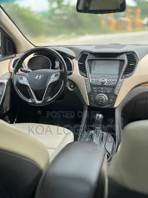 Hyundai Santa Fe 2016 Red