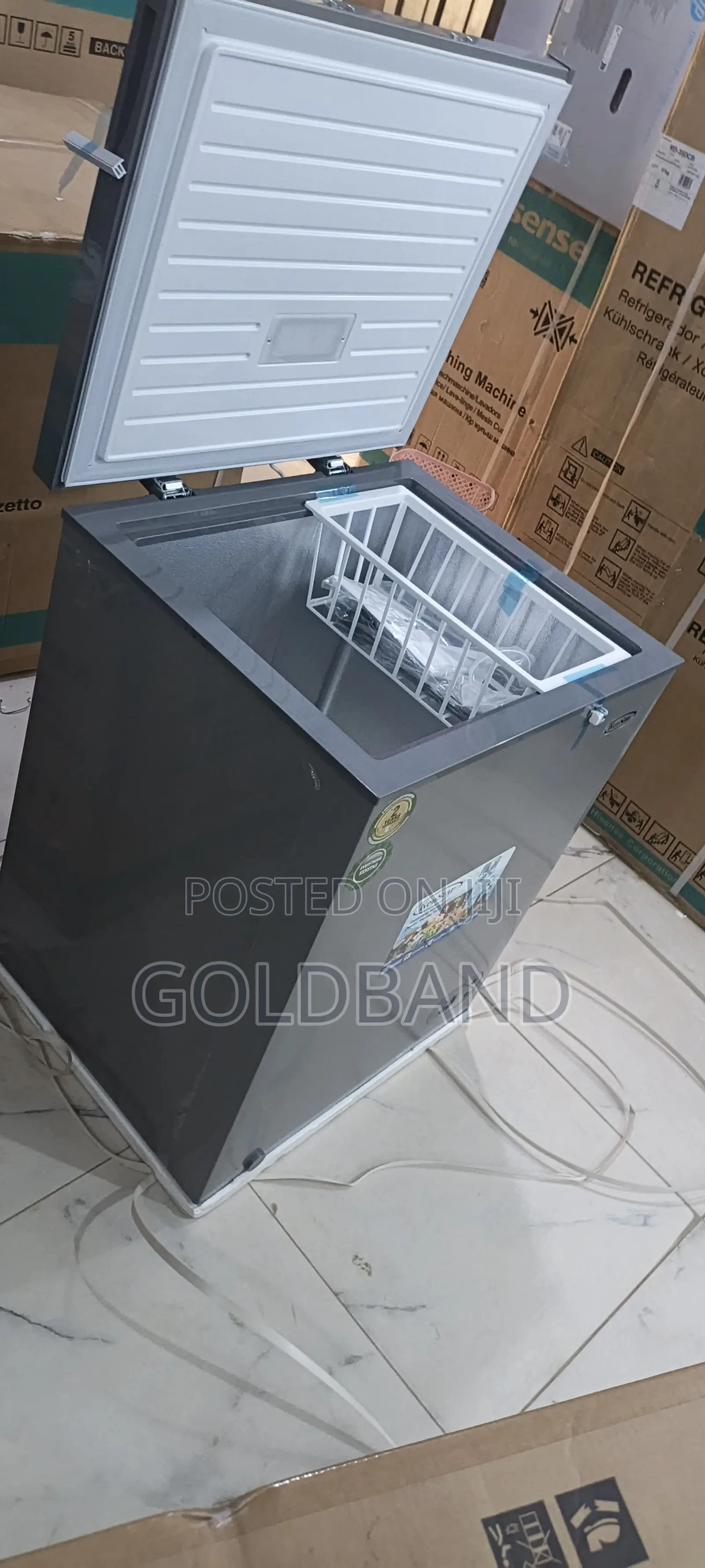 Kenstar 150l Compact Deep Freezer White
