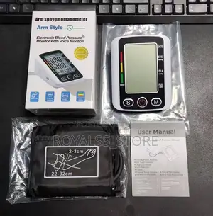 Digital Blood Pressure Monitor Bp Machine + Voice Function