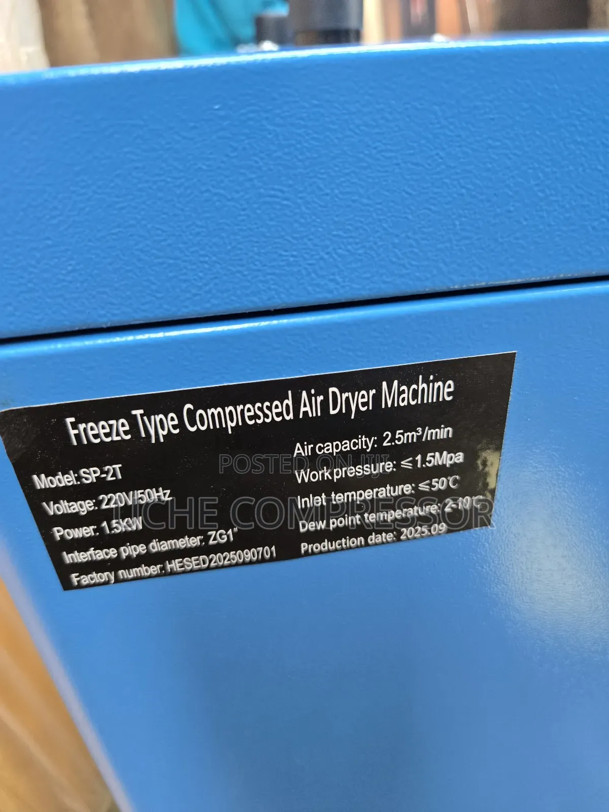 1.5kw Sollant Air Dryer