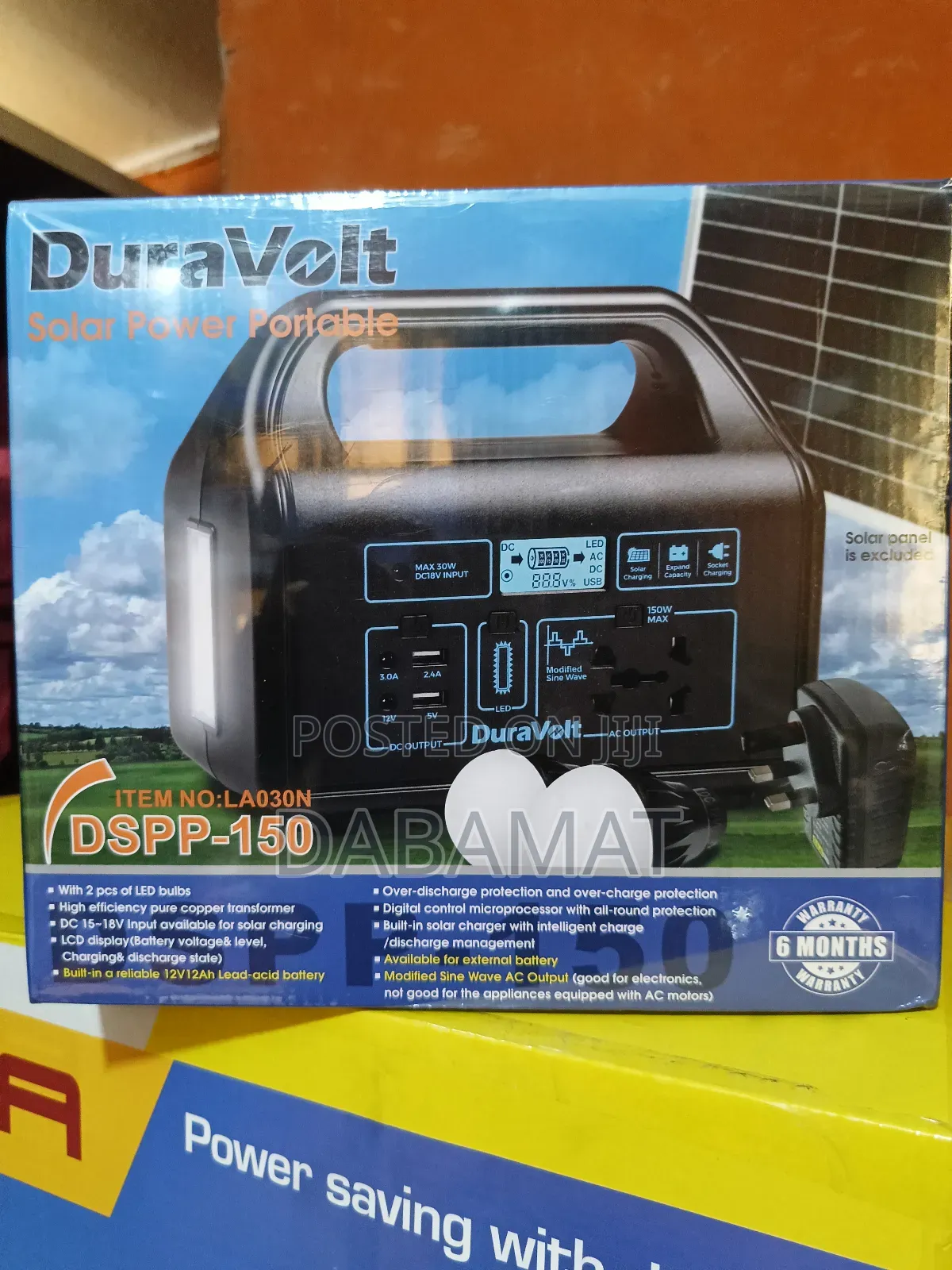Duravolt Solar Power Portable 150watts