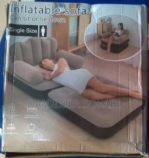 Inflatable Relaxing Sofa Chair With Electric Pump