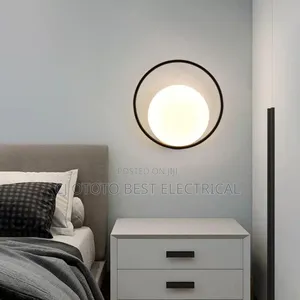 Simple Mature Led Wall Light, Gold and Black Body Available