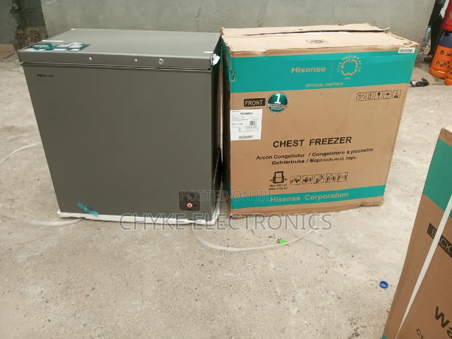 Brand New Hisense 260l Deep Freezer