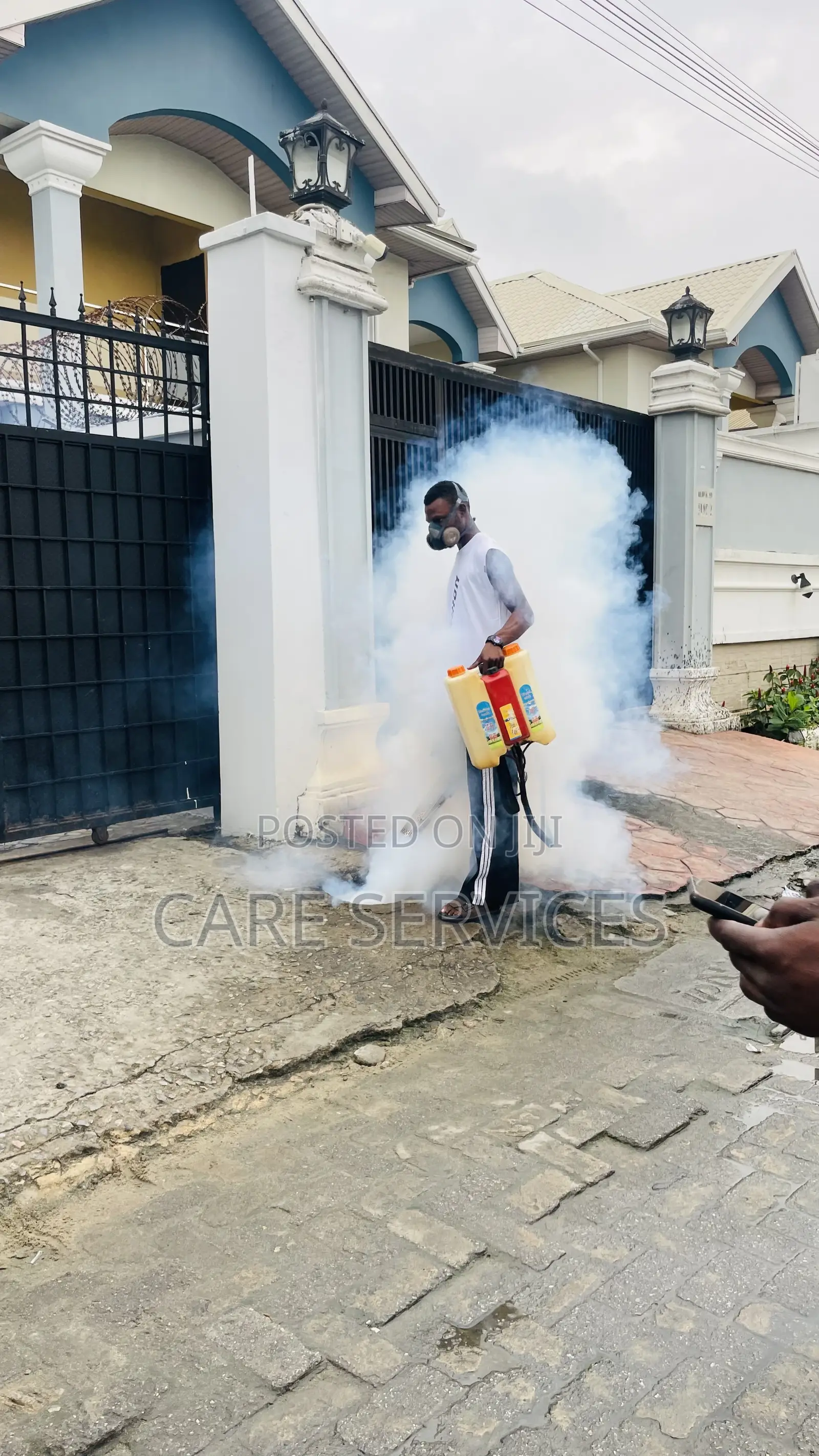 Full-Coverage Fogging Fumigation