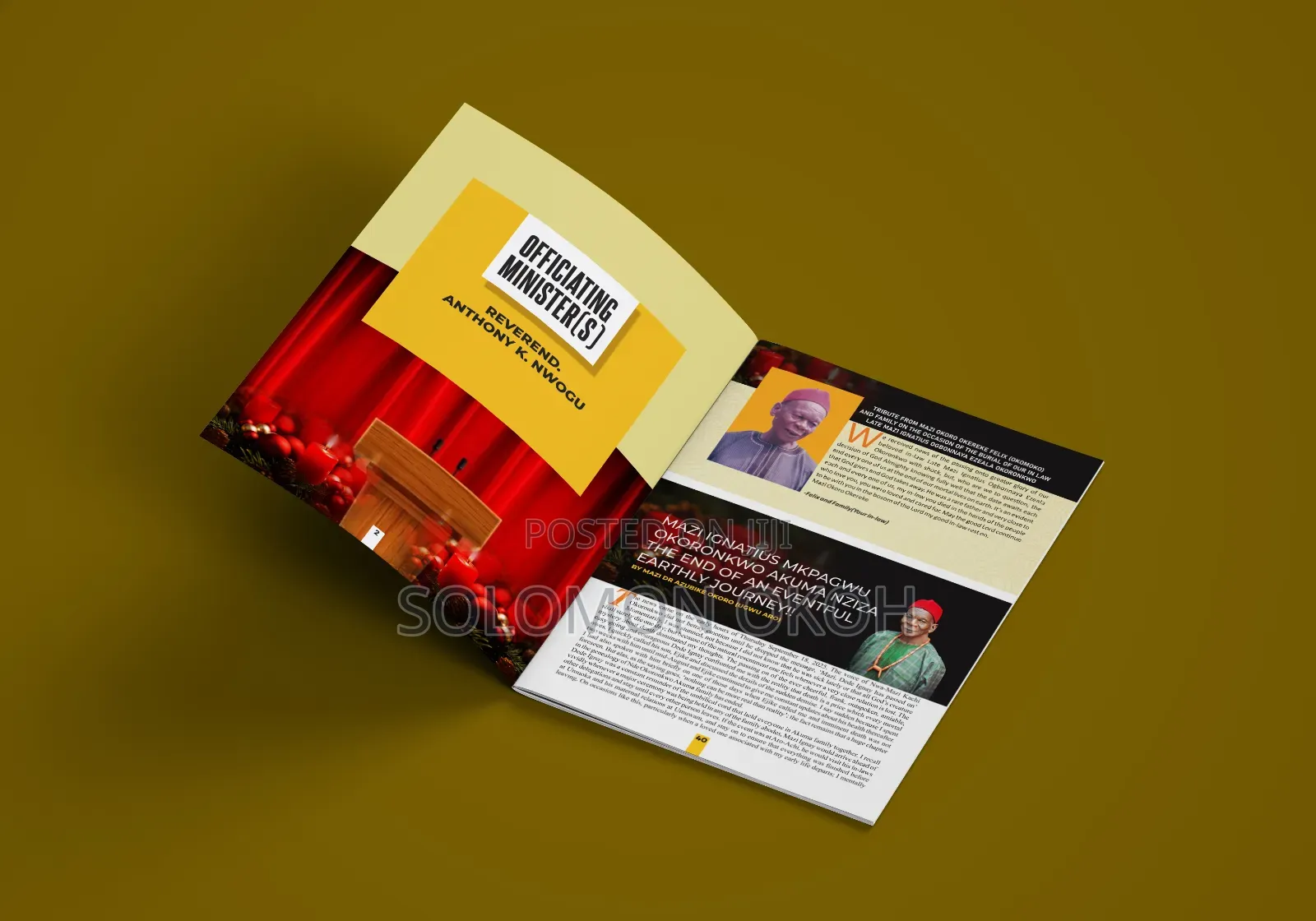 Funeral Brochure