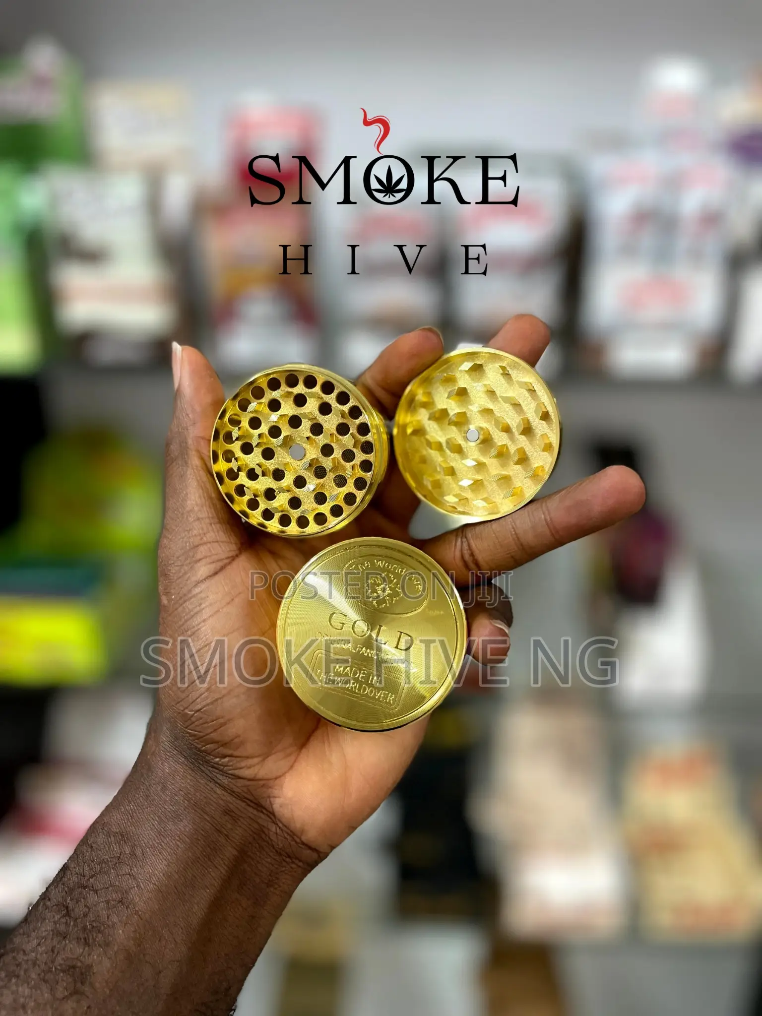 Gold Sleek Crusher