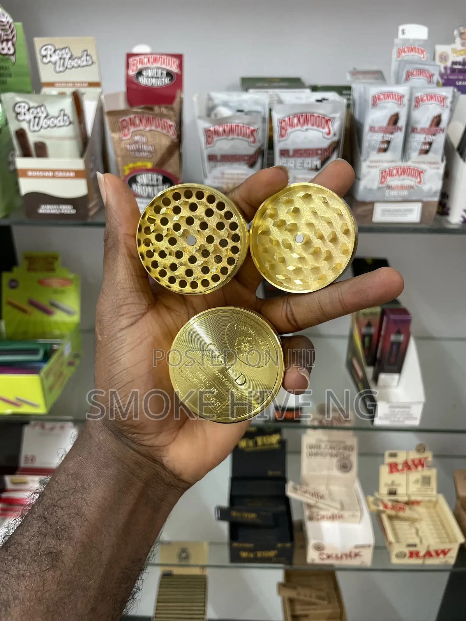 Gold Sleek Crusher