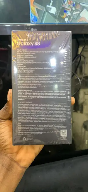 New Samsung Galaxy S8 64 GB Black