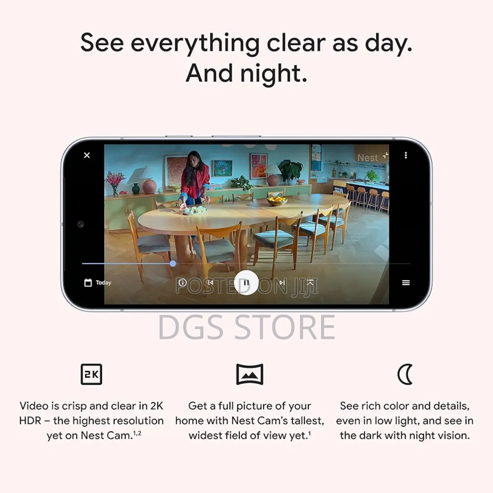 Google Nest Cam Indoor Wired 3rd Generation