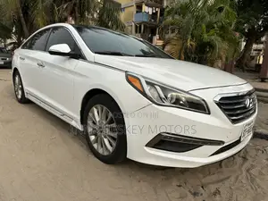 Hyundai Sonata Limited 4dr Sedan (2.4L 4cyl 6A) 2015 White