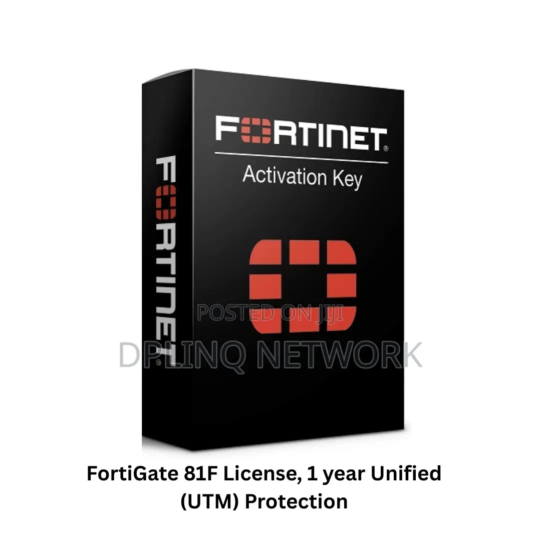 Fortinet Fortigate-81f License, 1 Year Utp/24x7 Support