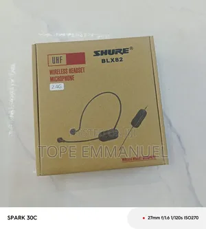 Shure Blx82 Wireless Headset Microphone System