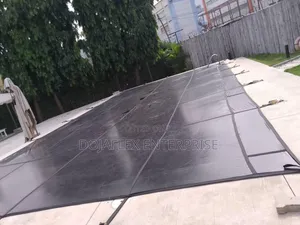 Swimming Pool Cover and Rachet