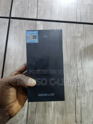 New Samsung Galaxy S20 Ultra 128 GB Black