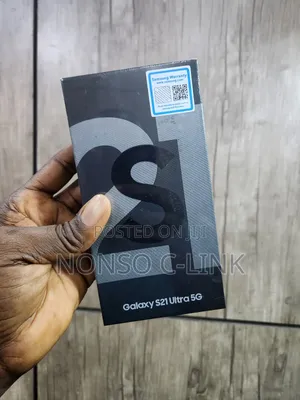 New Samsung Galaxy S21 Ultra 5G 256 GB Black