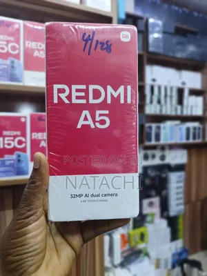 New Xiaomi Redmi A5 4G 128 GB Black