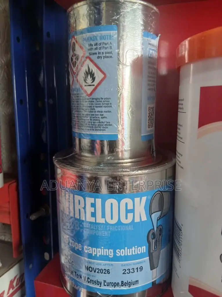 Wirelock Rope Capping Solution – 500 Cc (Other Sizes Available)