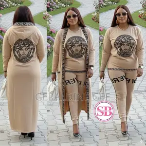 Turkish Versace 3 Pieces Set of Ladies Outfit for Working Class Baes