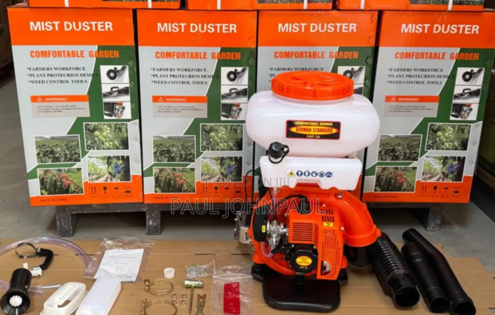 Motorized Duster Sprayer Machine