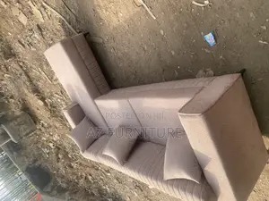L Shape Sofa With Pillows