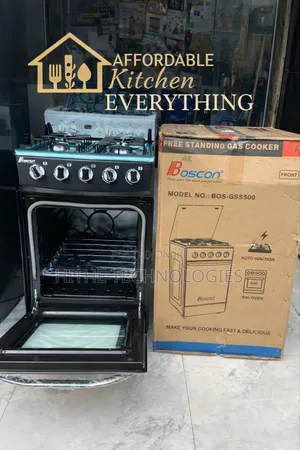 60l Free Standing Gas Cooker 4+0