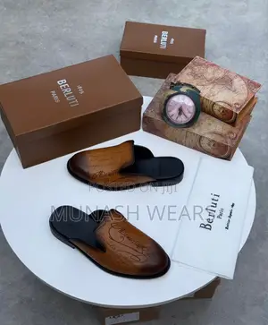 Berluti Classic Leather Half Shoe