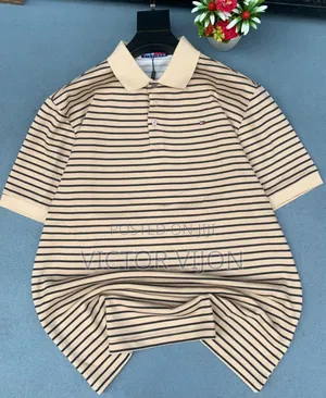 Strip Collar T-Shirt