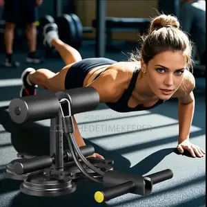 🆕New “Sit Up Bar Exercise With 3three Suction Cup Base