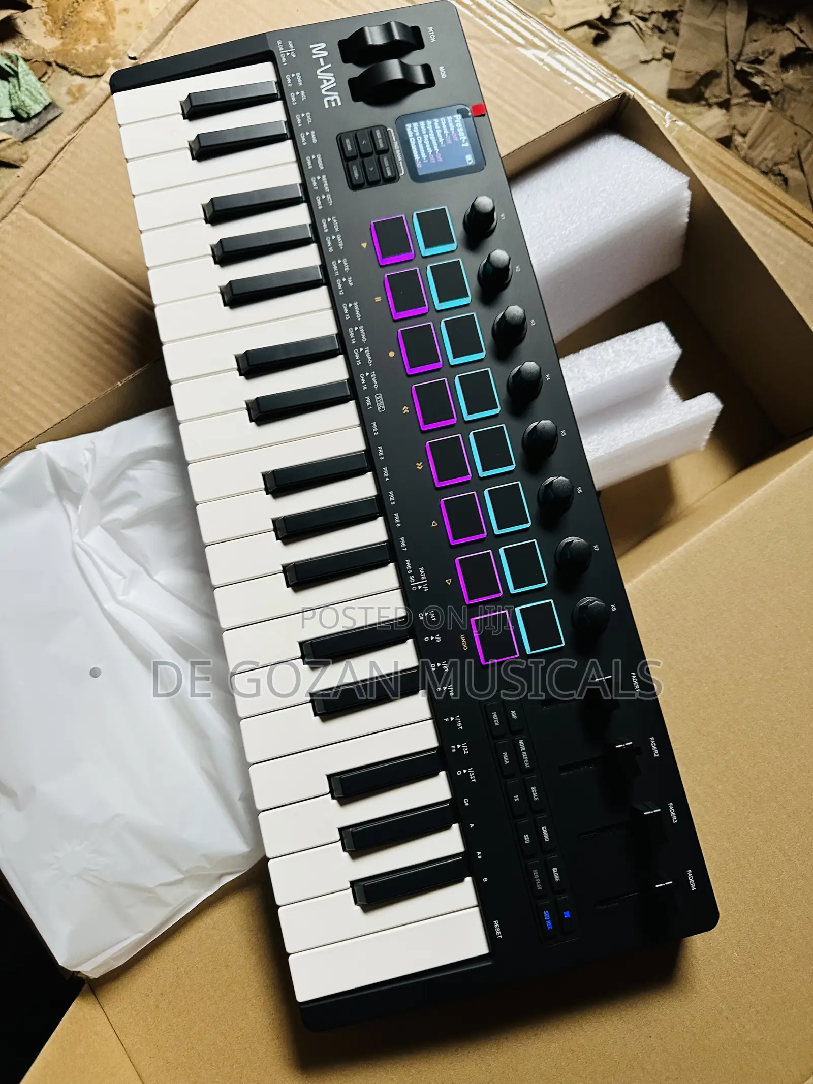 Professional M- Vave Midi Keyboard
