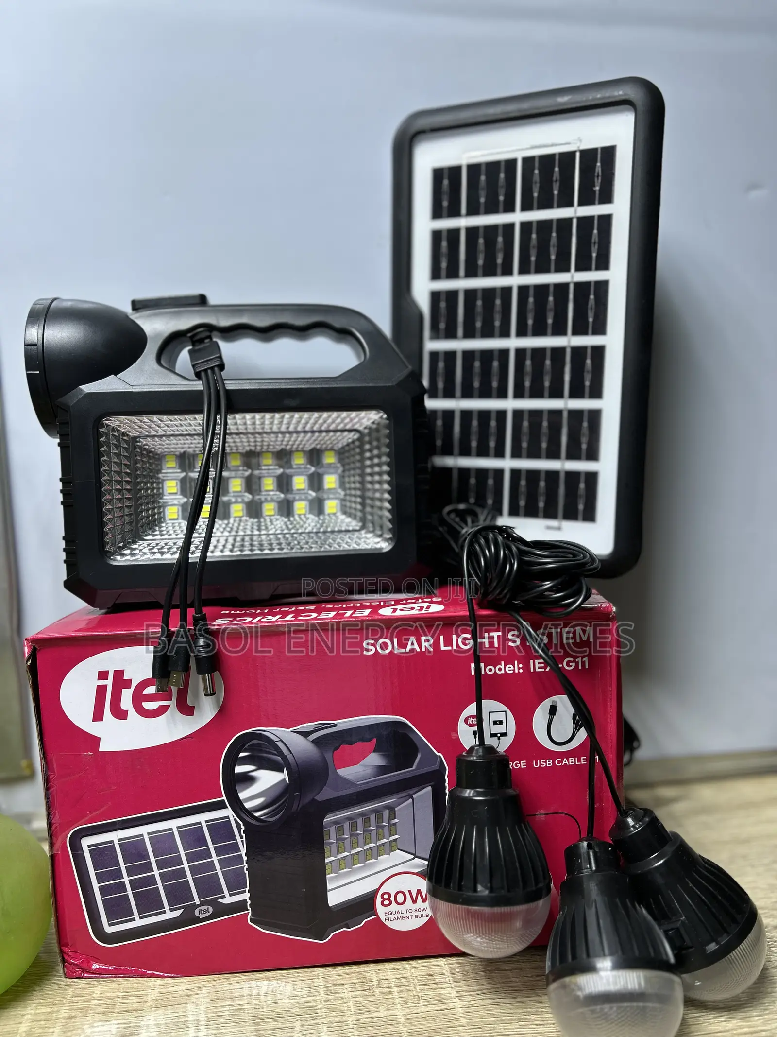Itel 80w Solar Light