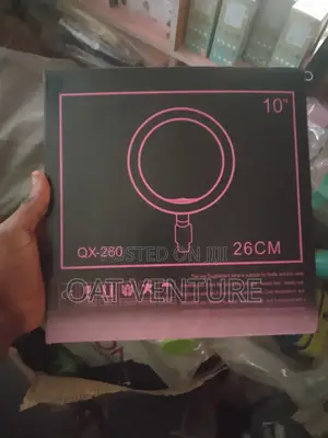 Professional 10-Inch(26cm) Led Ring Light–Perfect for Tiktok Youtube