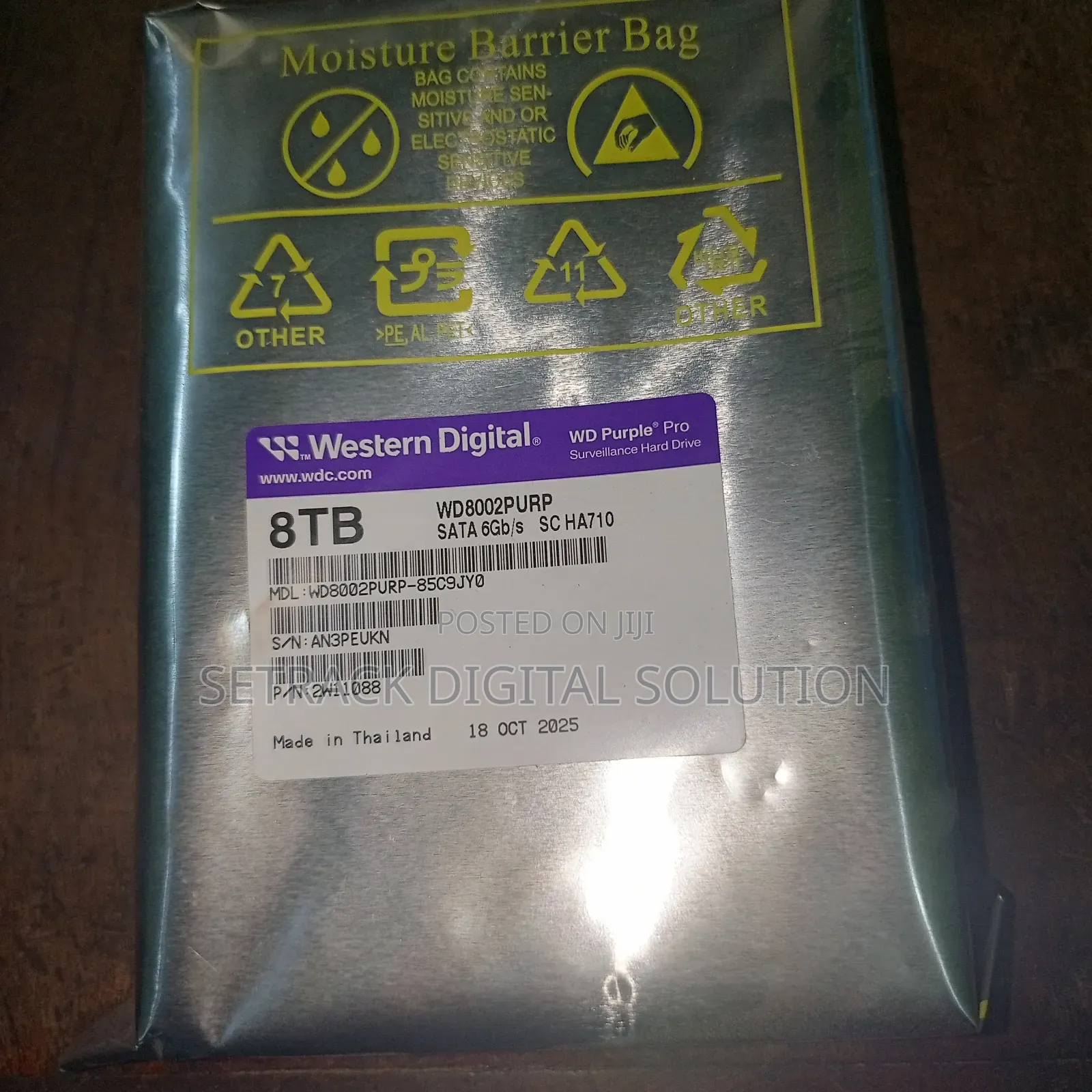 8tb Wd Purple Surveillance Hard Drive -8tb