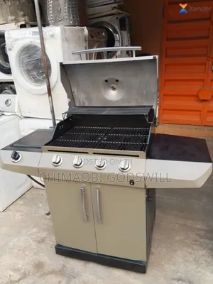 Four Burner Standing Barbecue Machine