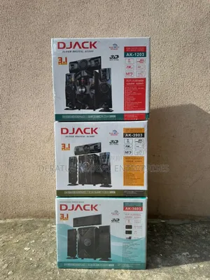 Djack 3.1 Quality Home Theater System With Remote Control